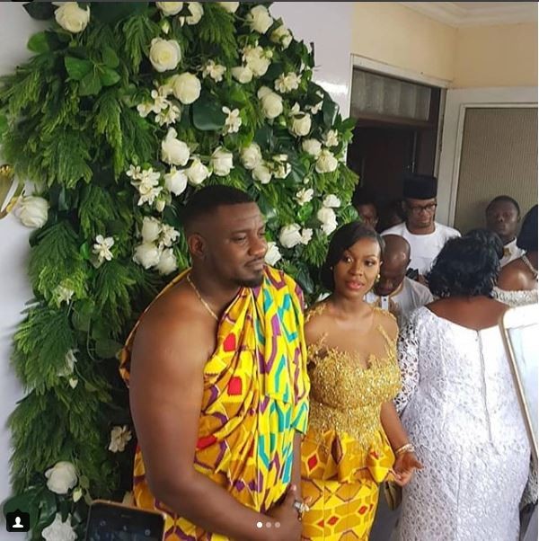 See star-studded photos from the traditional wedding of John Dumelo and his girlfriend Gifty Mawunya
