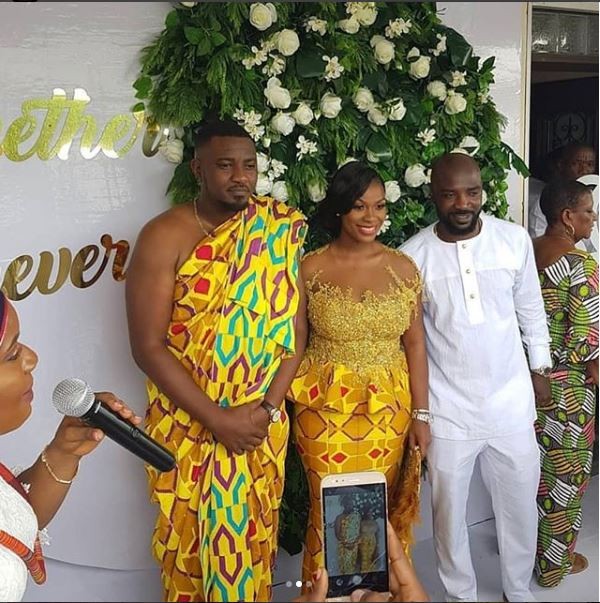 See star-studded photos from the traditional wedding of John Dumelo and his girlfriend Gifty Mawunya