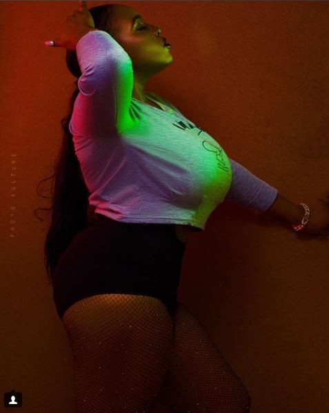 Check out the jaw-dropping boobs on Plus size-model Eva Kiss who recently wrapped up her NYSC programme (Photos)