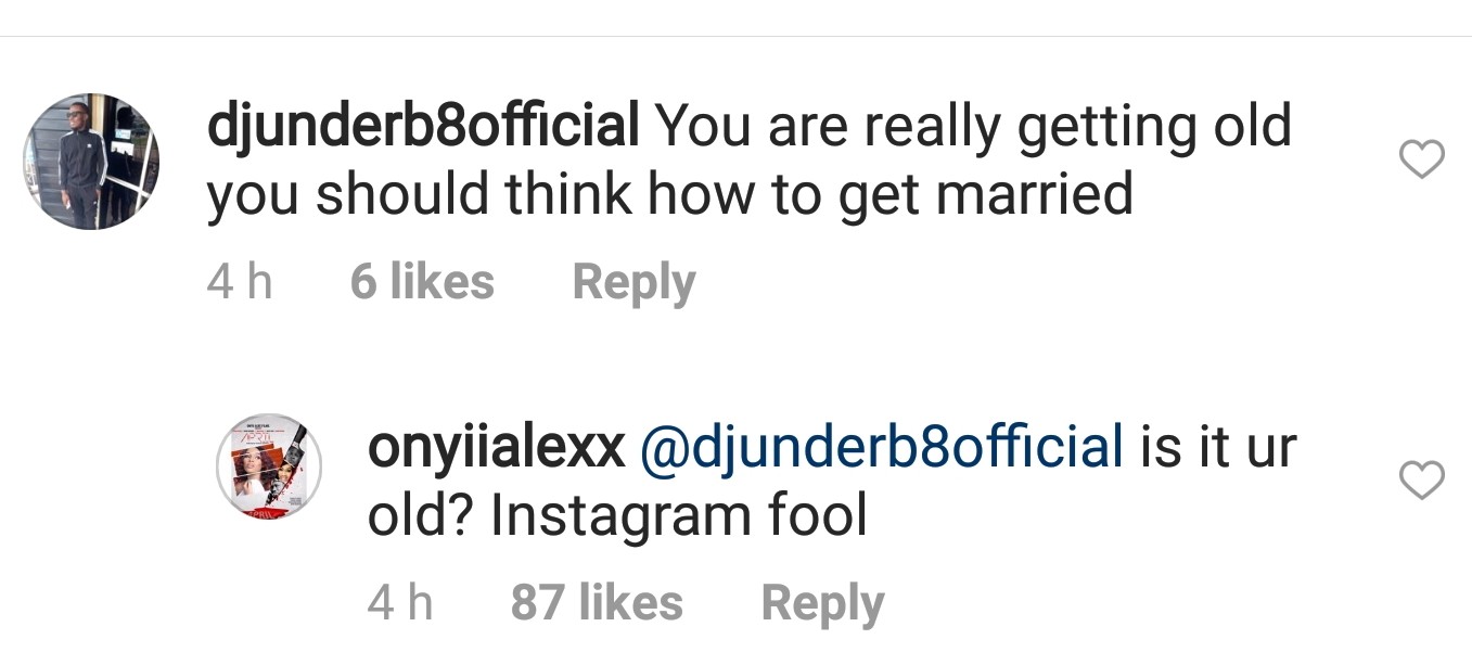 Actresses Onyi Alex and Uche Ogbodo savagely reply non-fans on Instagram
