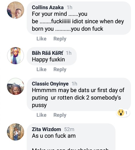 Nigerians on Facebook attack man who shared photo of a woman he allegedly slept with and gave a N20,000 sex fee