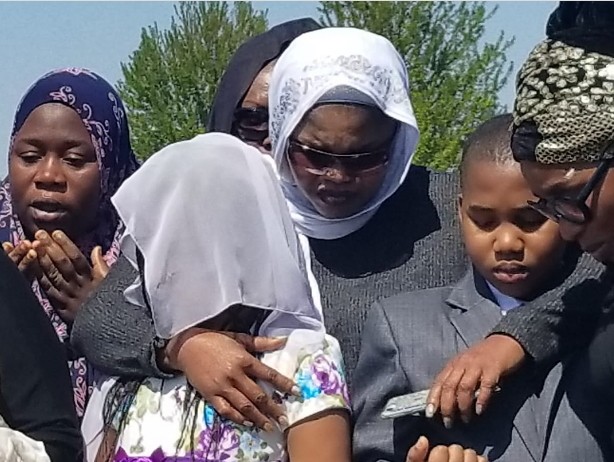Photos from the Funeral of Nollywood actress Aisha Abimbola aka Omoge Campus in Canada