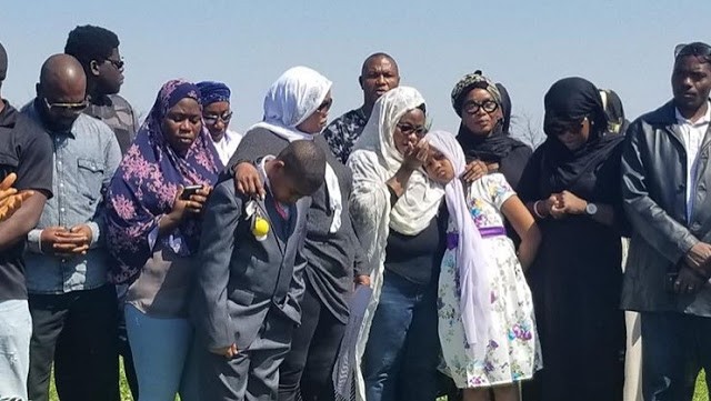 Photos from the Funeral of Nollywood actress Aisha Abimbola aka Omoge Campus in Canada