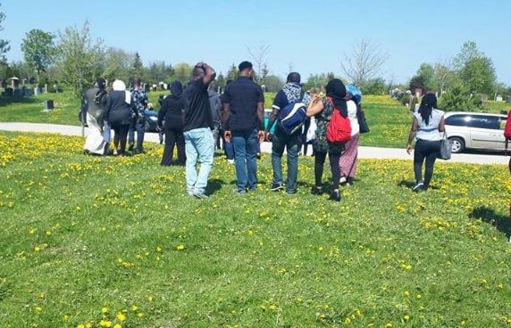 Photos from the Funeral of Nollywood actress Aisha Abimbola aka Omoge Campus in Canada