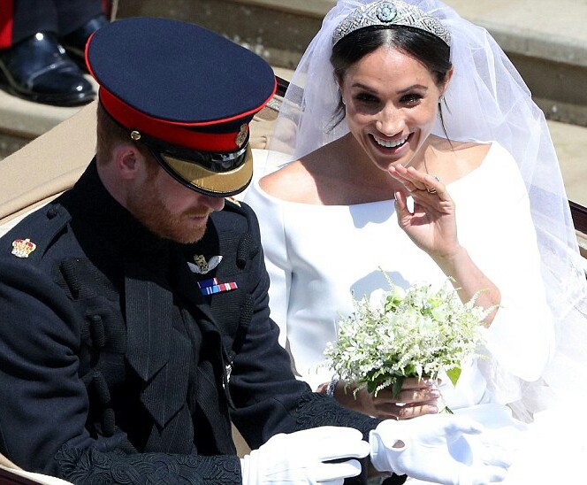 Photos from Prince Harry and Meghan Markle
