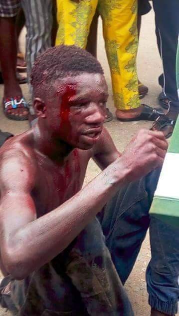 Jungle Justice: Suspected murderer burnt to death by angry mob in Rivers State (graphic photos)