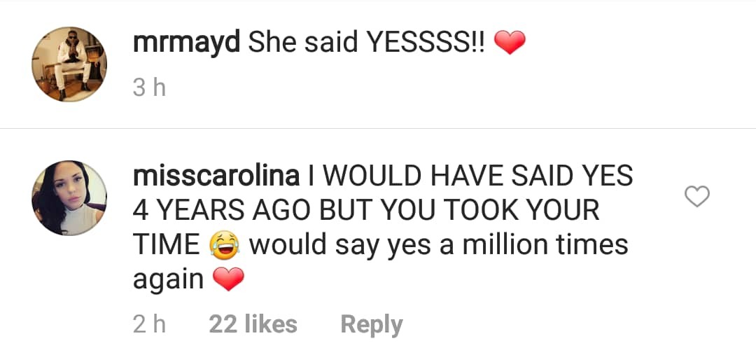 Singer Mr May D proposes to his pregnant girlfriend of 4 years(photos)