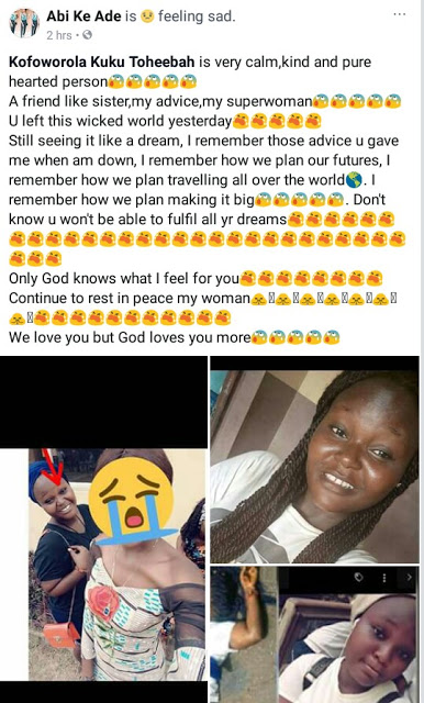 300L female student crushed to death by truck after falling off Okada on the way to school in Ogun State
