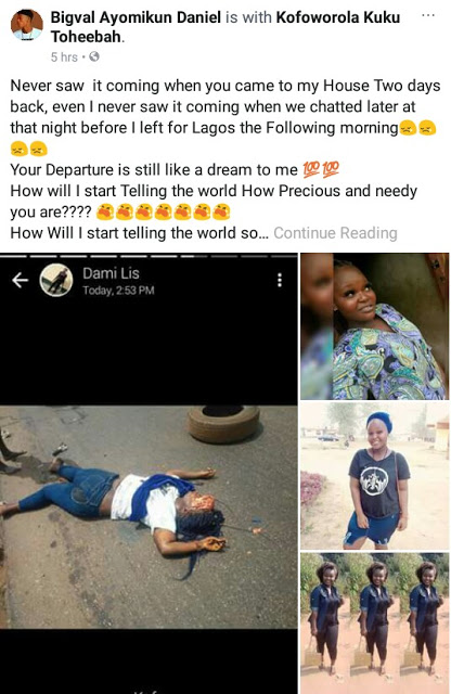 300L female student crushed to death by truck after falling off Okada on the way to school in Ogun State