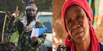 Boko Haram Leader Abubakar Shekau and Mother, Mrs Falmata Abubakar