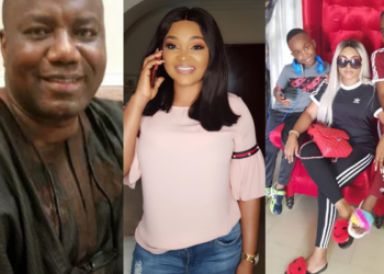 Actress Mercy Aigbe, Ex-husband Lanre Gentry and Children