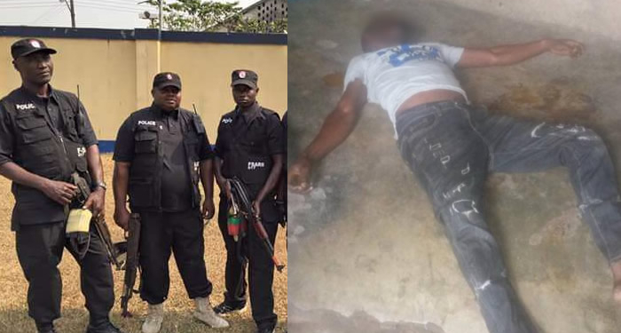 SARS, late Awilo on the floor