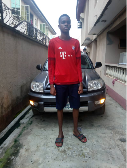 Meet Fortune Ibe believed to be the tallest 15-year-old in Nigeria
