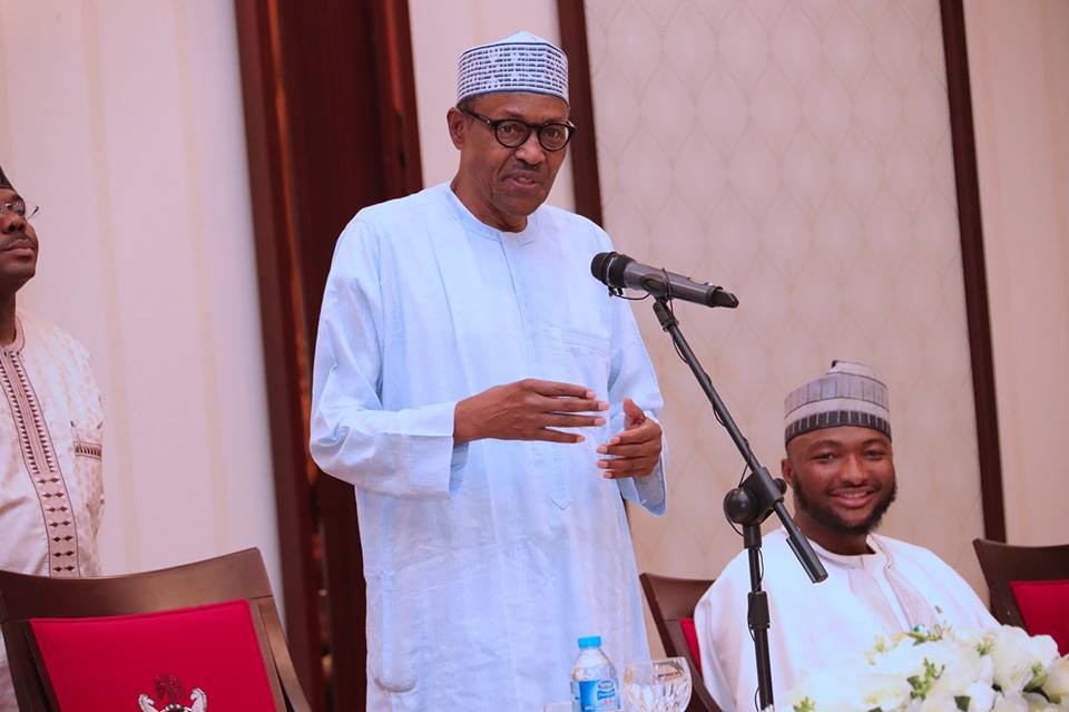 Photos: President Buhari breaks Ramadan fast with Tobi Bakre, Sound Sultan, Tania Omotayo, Kunle Afolayan, others