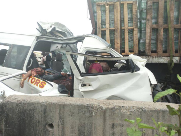 Identities of 8 Edo indigenes killed in accident shortly after they arrived Nigeria from Spain revealed (photos)