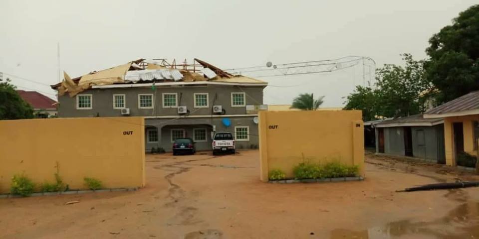 Sand storm and heavy rainfall wrecks havoc in Bauchi (photos)