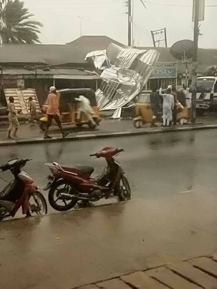 Sand storm and heavy rainfall wrecks havoc in Bauchi (photos)
