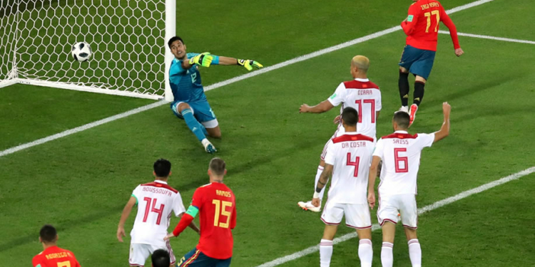 Igor Akinfeev saved Spain's Penalty kick