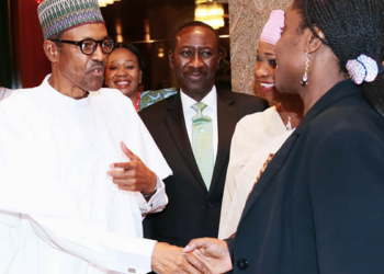 President Muhammadu Buhari, Kemi Adeosun