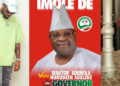 Davido, Senator Ademola Adeleke Campaign poster