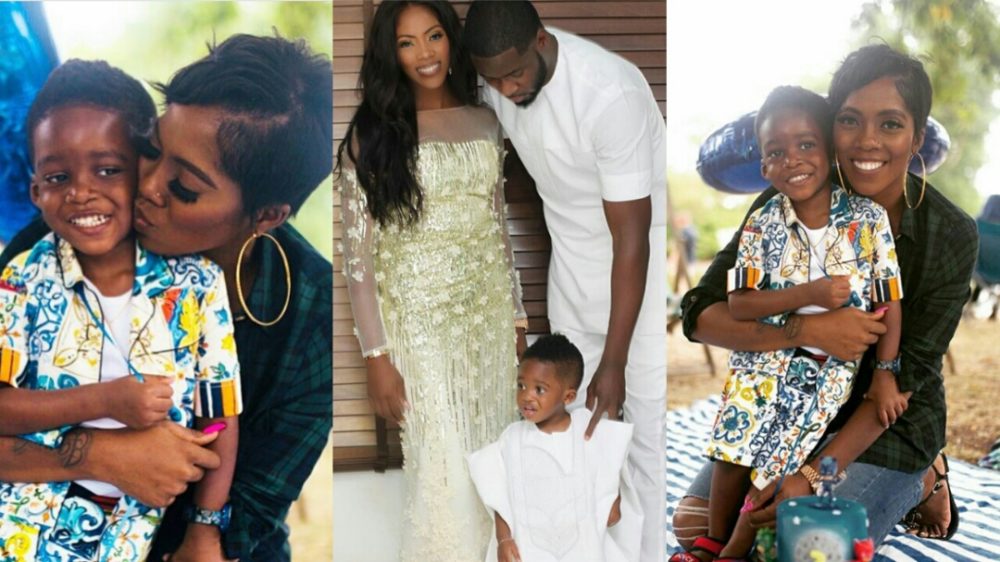 Tiwa Savage reacts to Teebillz' lovely birthday message to their son, Jamil  as he turns 3 » Within Nigeria