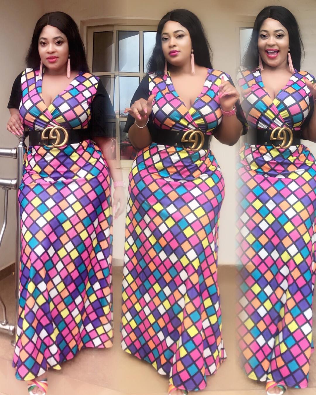Curvy Yoruba Actress, Biodun Okeowo Shows Off Hot Curves