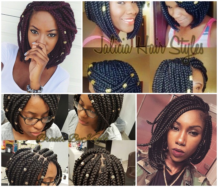 10 Braided Bob Styles To Make You Look Beautiful This Week