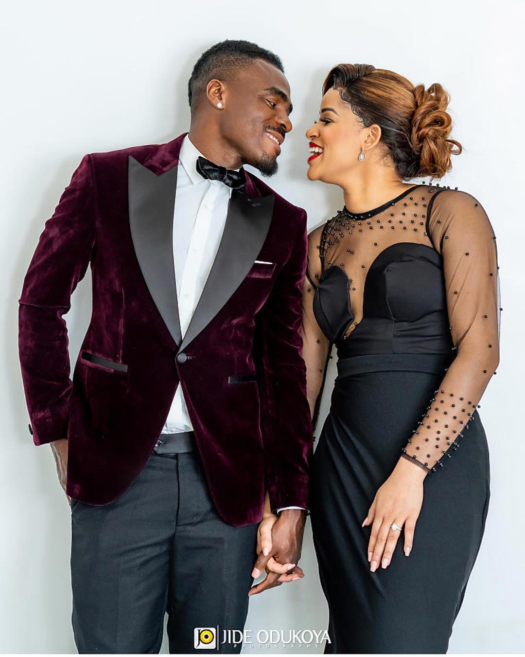Emmanuel Emenike and wife, Iheoma Nnadi