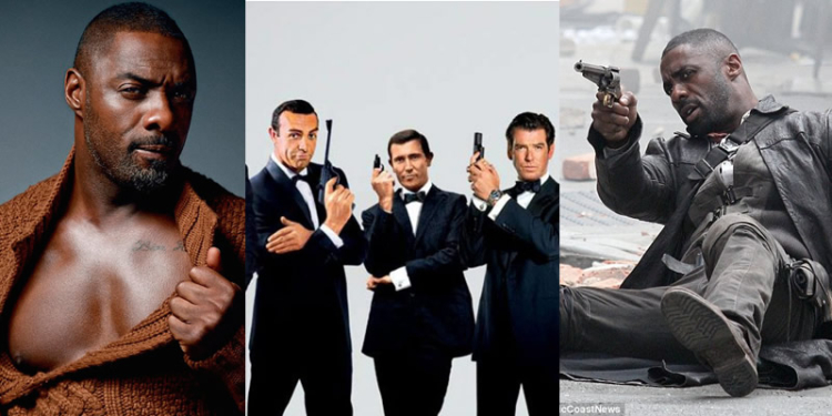 Idris Elba, James Bond Poster