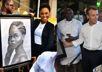 Kareem Waris Olamilekan presents Chidinma Ekele her Portrait