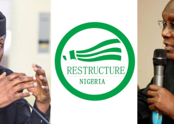 VP Osinbajo and Ex-VP Abubakar Atiku 'fights' over Restructuring Nigeria