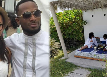 D’banj and wife