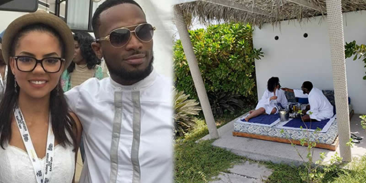 D’banj and wife