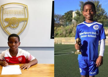 Arsenal signs Jayden Adetiba