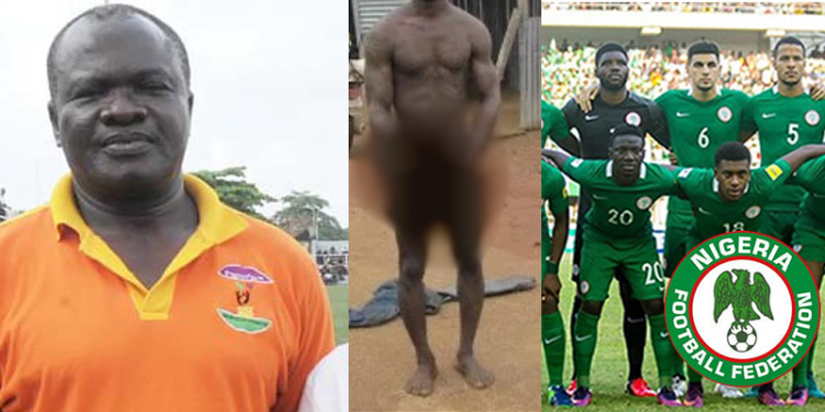 Joe Erico stripped naked, cursed Nigeria football
