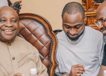 Senator Adeleke and Davido