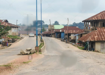 Silent street in Osun state