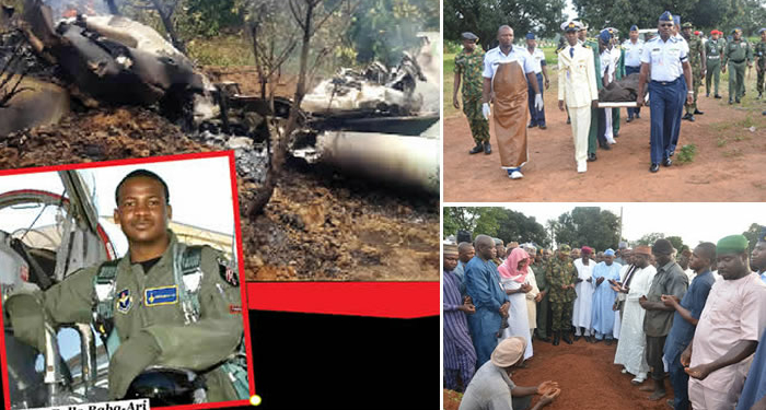 Airforce Pilot, Bello Baba-Ari laid to rest