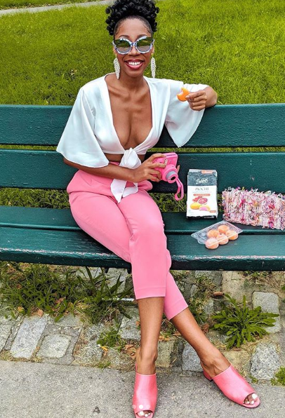 Ex-MBGN Tourism, Chinyere Adogu, flashes her boobs in new photos