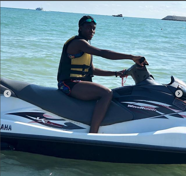 Super Falcons Stars Asisat Oshoala and Onome Ebi go scuba diving in China (Photos)