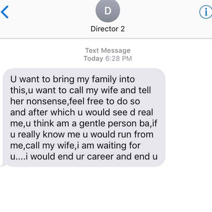 Actress Stella Clifford calls out married movie director demanding sex for work, shares screenshots of their chat