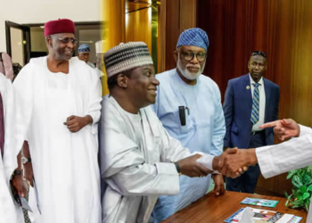 APC governors meet President Buhari