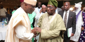 Atiku meets Obasanjo