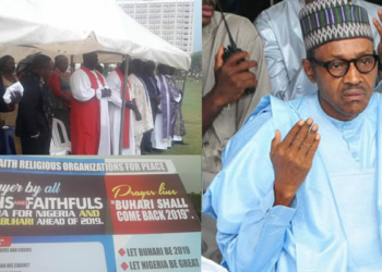 40-Days Prayer For re-election of Buhari, Nigeria