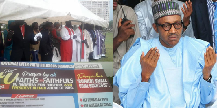 40-Days Prayer For re-election of Buhari, Nigeria