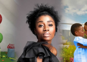 TY Bello celebrates the 4th birthday of her twins