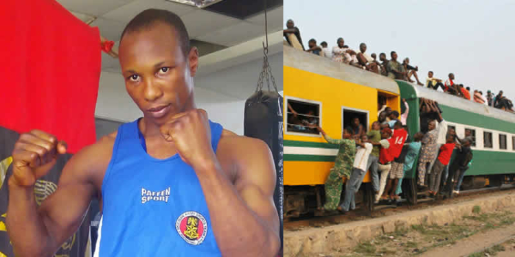 Okosun Godwin crushed to death by train in Lagos