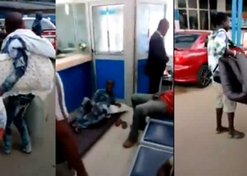 Man arrives bank with mattress, pillow after inability to withdraw money