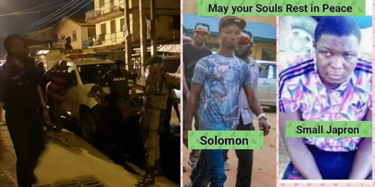 Policemen, Small Japron, Solomon