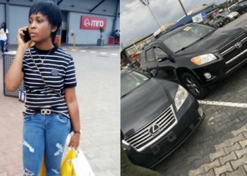 19 Year Old Girl Nigerian Female Enterpreneur Buys Two Cars For Her Parents (Photos & Video)